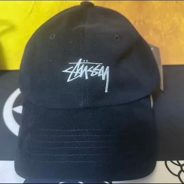 스투시 STUSSY 스웨이드볼캡
