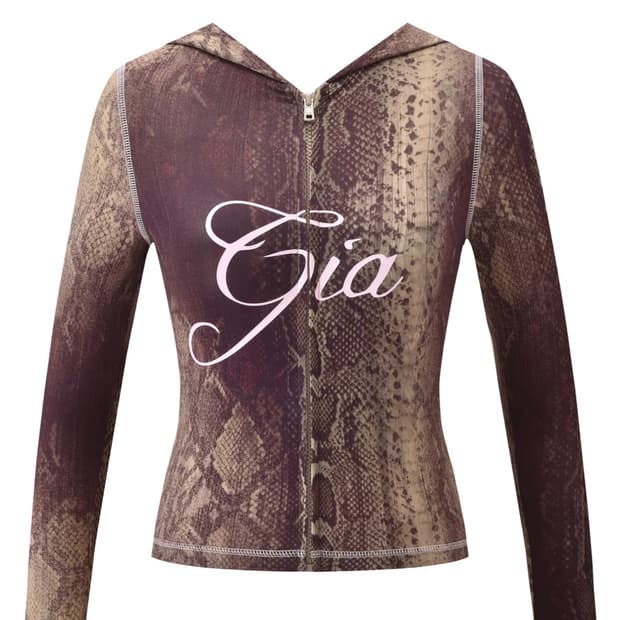 IAMGIA 아이엠지아 blare hoodie _snake