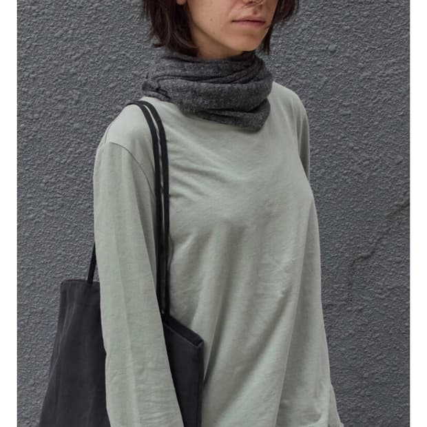 구매 블랙 그레이) 머듈 스카프 블랙 그레이 구매