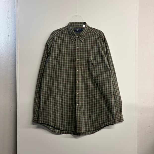 90s 폴로 랄프로렌 빅셔츠 L