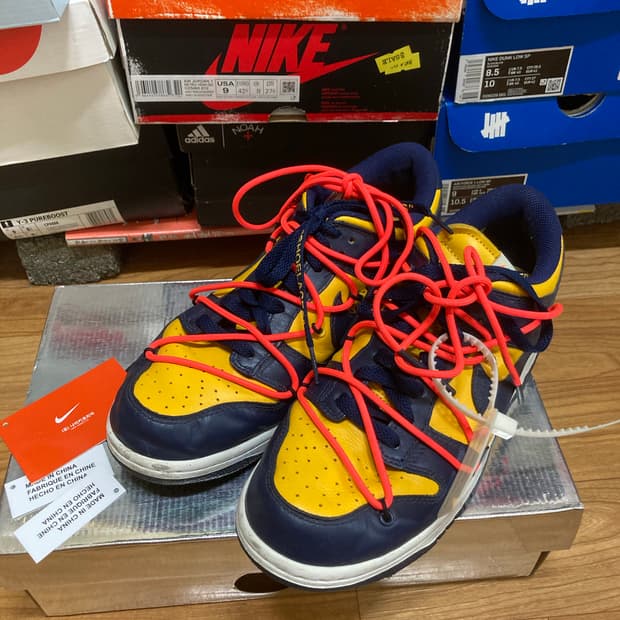 나이키x오프화이트 덩크