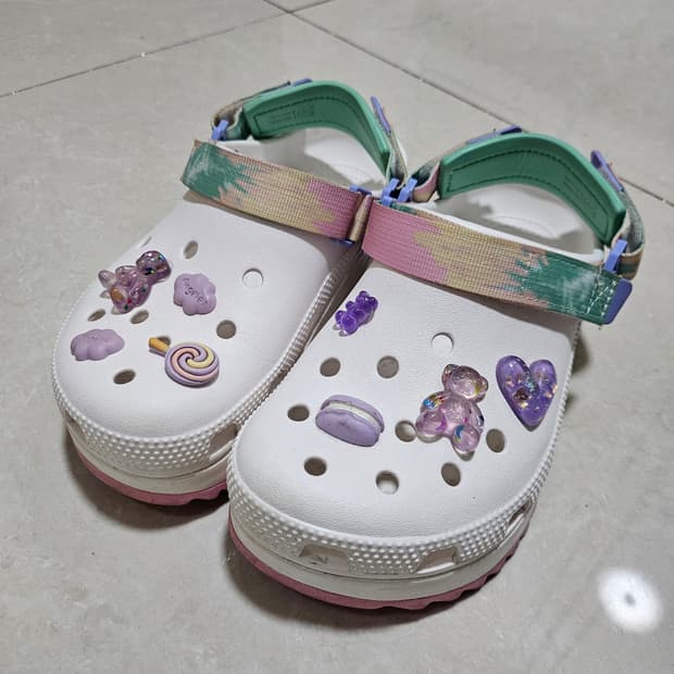 크록스 클래식 하이커 옴브레 클로그