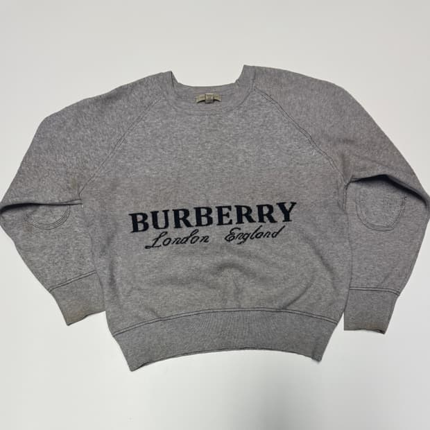 여성 버버리 브릿 리메이크 커스텀 니트 S