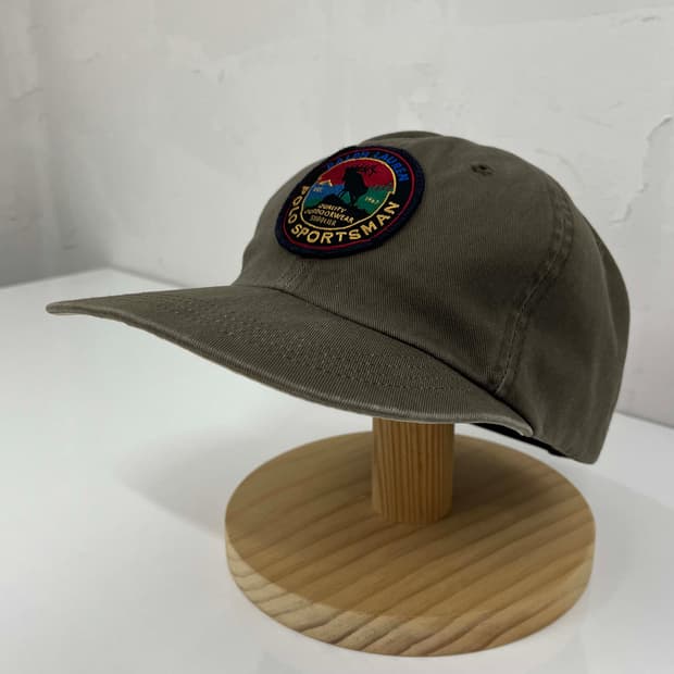 90's 폴로 스포츠 무스 엠브로이더 스포츠맨 볼캡 모자