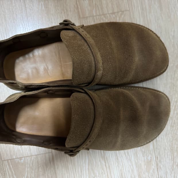 오로라슈즈 미들 잉글리쉬 스웨이드