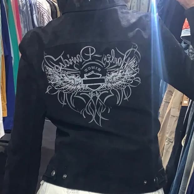 할리데이비슨 빈티지 자켓