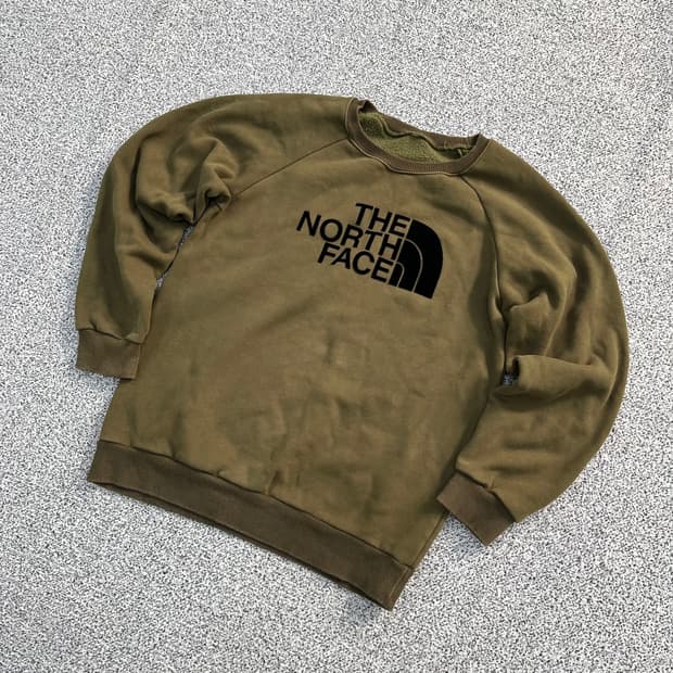 실측확인 노스페이스 기모 맨투맨 0320M