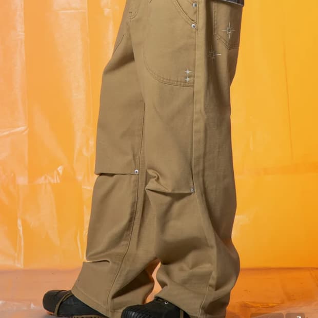 리온 와이드 코튼 팬츠 (BEIGE)  M사이즈