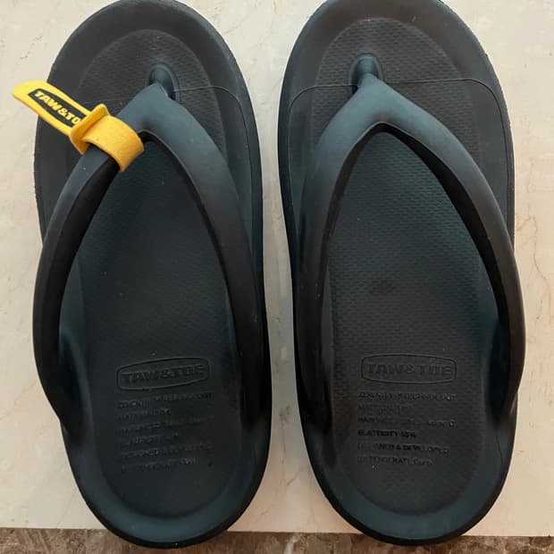 토앤토 플립플랍 블랙 230