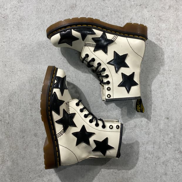 [UK4] Dr.Martens 닥터마틴 스텔라 스타패치워크 부츠