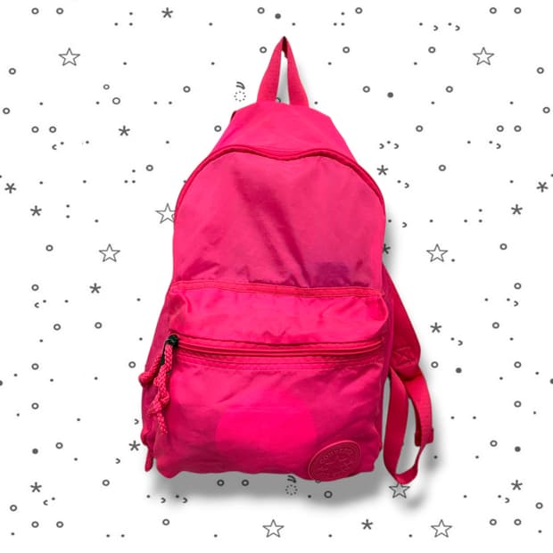 Converse 컨버스 네온 핑크 백팩