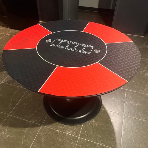 [중고] 포커(홀덤) 원형 테이블