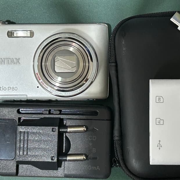 펜탁스 옵티오 p80 디카(필카느낌)