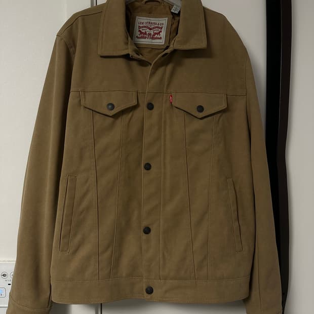 리바이스 FAUX 스웨이드 트러커 L