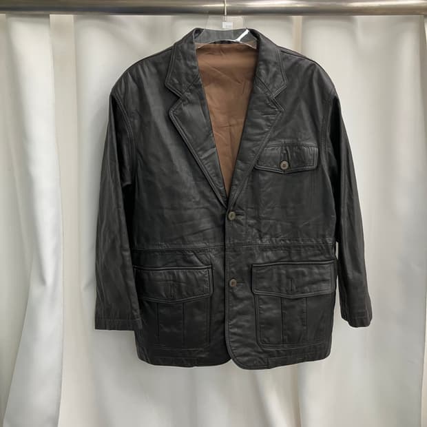 VTG 빈티지 소가죽 레더 자켓 M