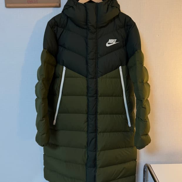 [L]나이키 구스다운 롱패딩