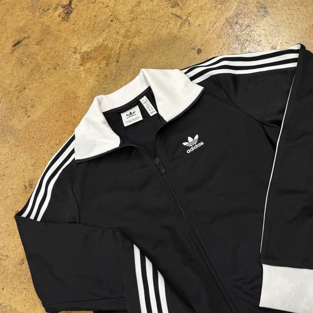 아디다스 검흰 블랙 베켄바우어 져지 트랙탑