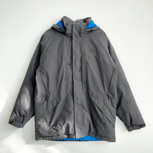 A2 노스페이스 남성 구스다운 패딩점퍼 그레이 105사이즈
