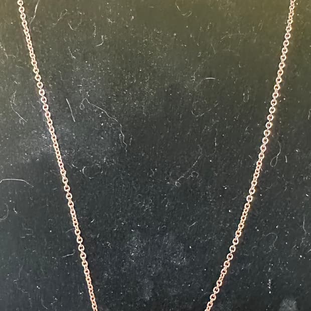 실버925로즈드방목걸이 