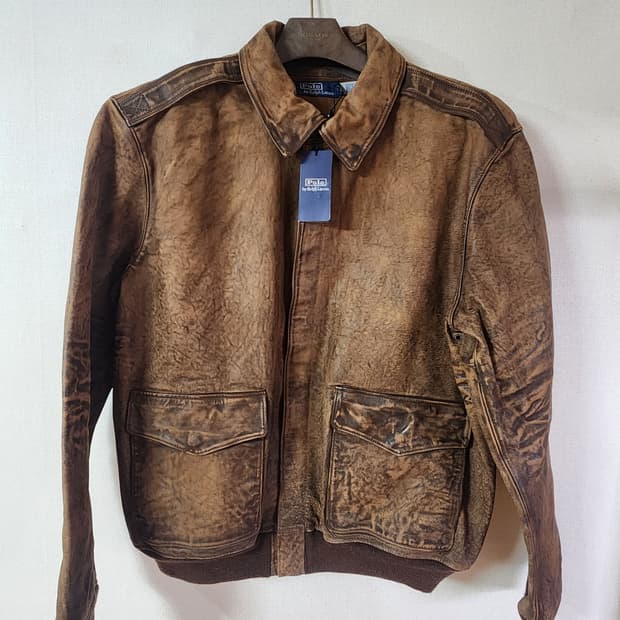 폴로 랄프로렌 A2 레더 자켓 새상품