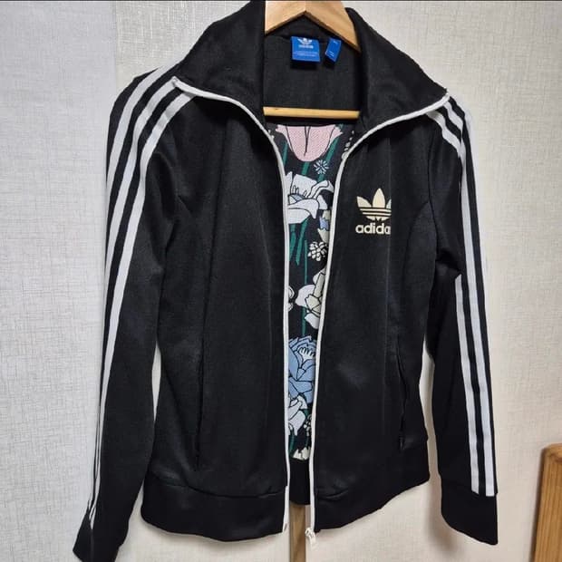 아디다스 빅로고 트랙탑 95 유로파 져지 도톰 탄탄 슬림핏