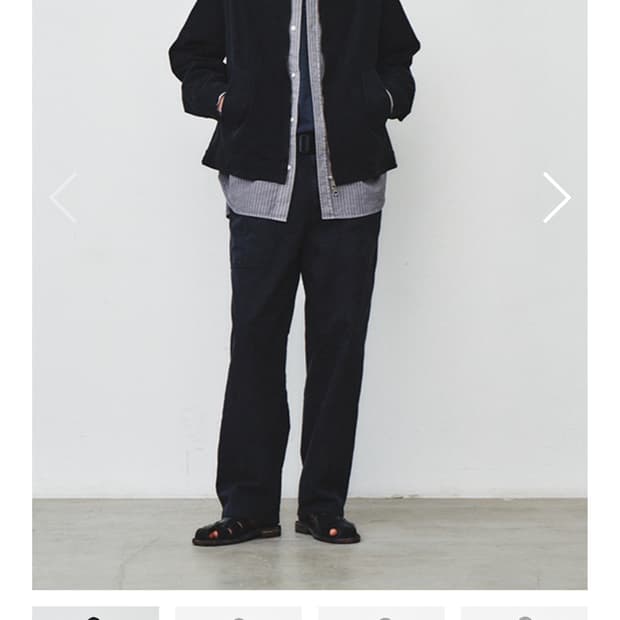 아트이프액츠 가먼트 워시드 해링턴 자켓 블랙 XL