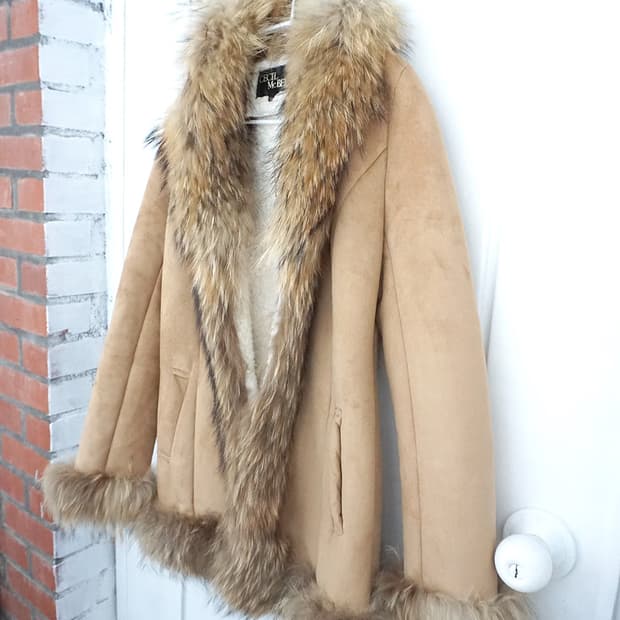 Cecil mc bee 라쿤 무스탕 퍼자켓