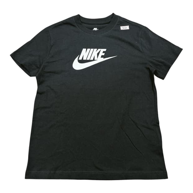 ✨ (만원 빈티지) 나이키 블랙 반팔티 (10-12)