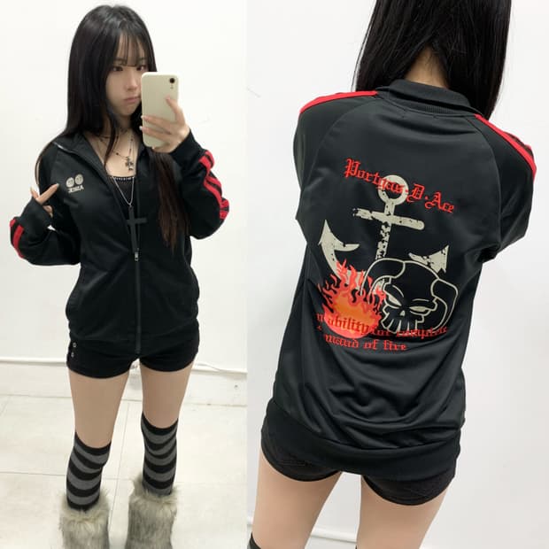 [ONE PIECE] 원피스 에이스 져지 집업