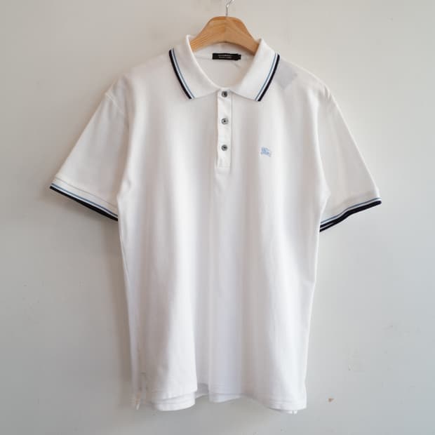 BURBERRY 버버리 블랙라벨 폴로티셔츠 