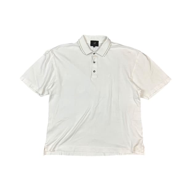 (M) 던힐 스포츠 자수 로고 반팔 폴로셔츠 T-064