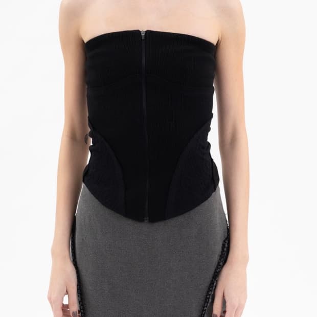 혜인서 thermal tube top 블랙