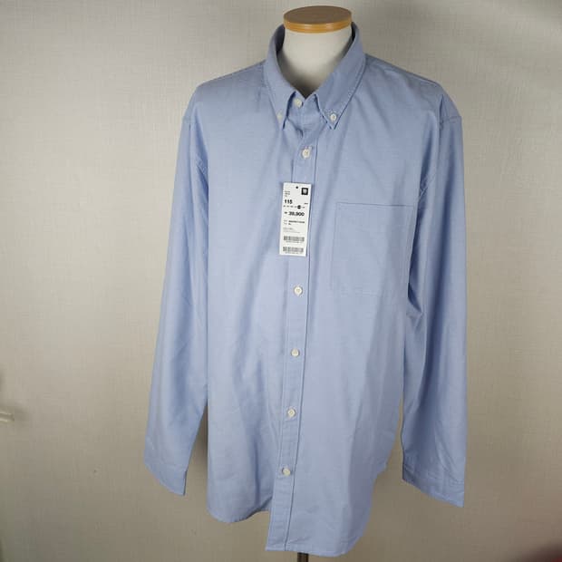 탑텐 긴팔남방 남자115사이즈 새상품 