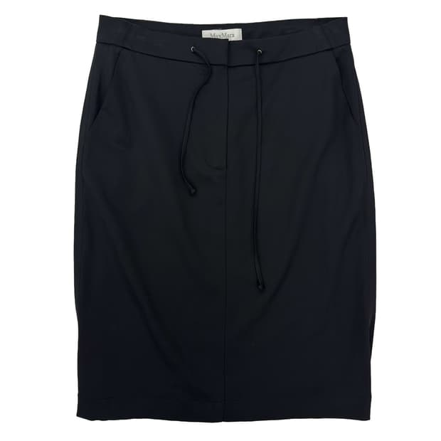 Max Mara Drawstring Skirt/ 40