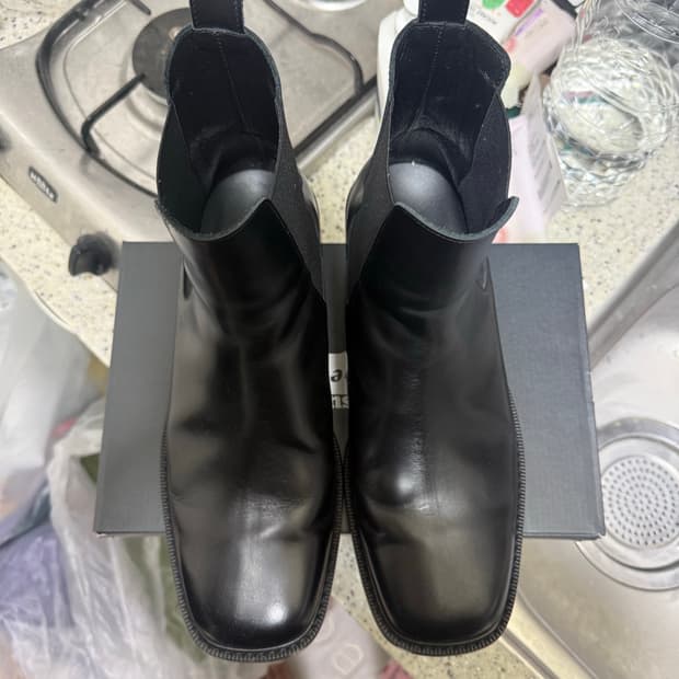 셀렉션 스퀘어토 첼시 부츠 R21M025 블랙 265판매