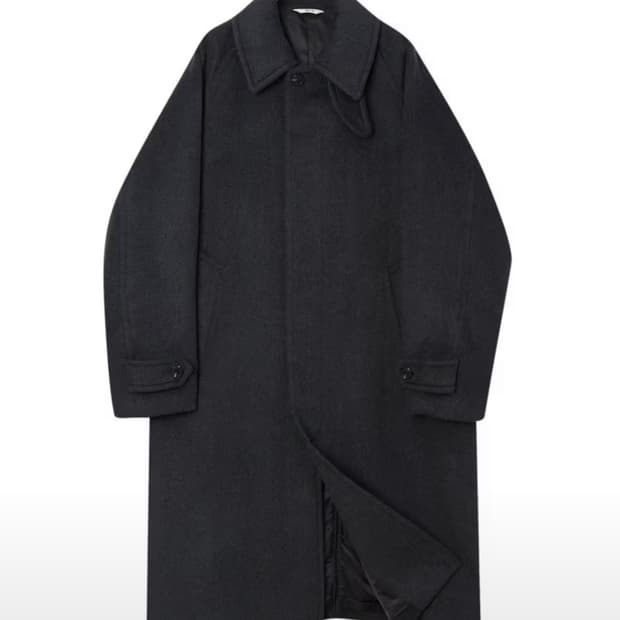 HIS HAZZYS 히스 헤지스 발마칸 코트 S