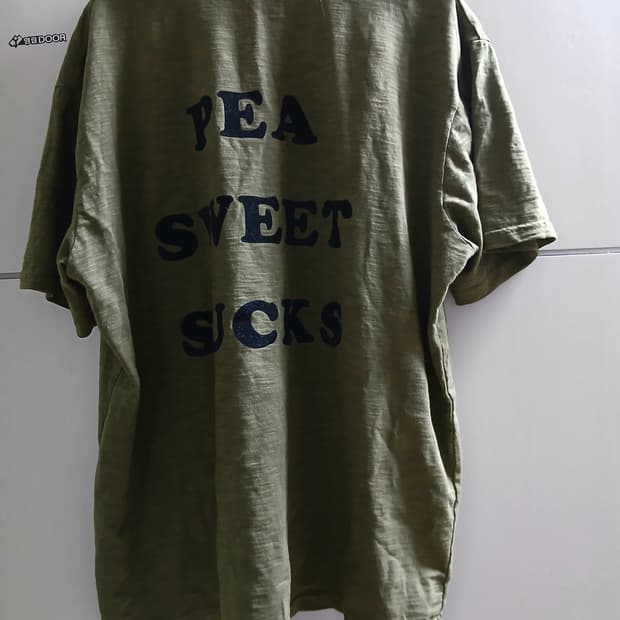 Y2K 카키반팔티