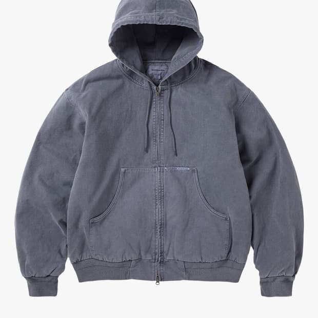 Thisisneverthat overdyed hooded 재킷 퍼플 L