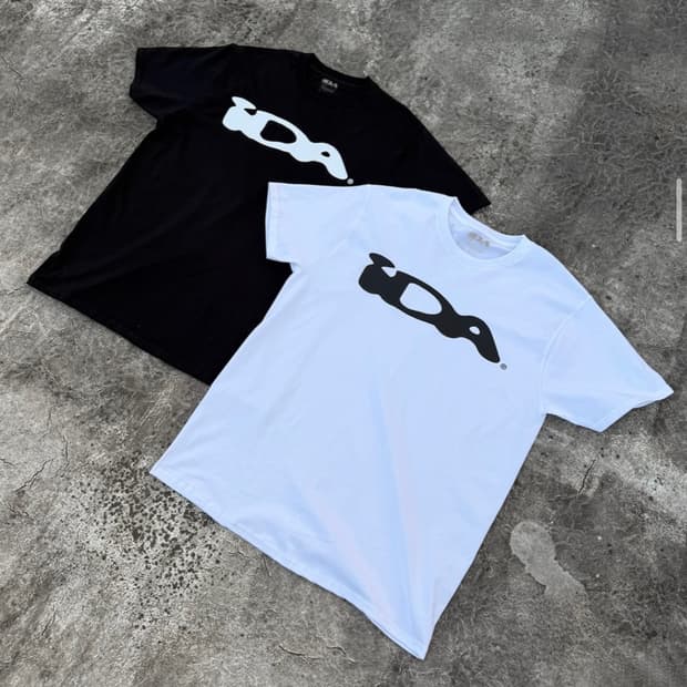 IDA og logo t shirt 블랙 xs사이즈
