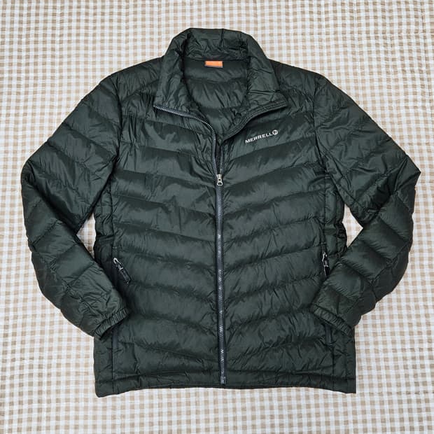머렐 오리털 경량패딩 남자100