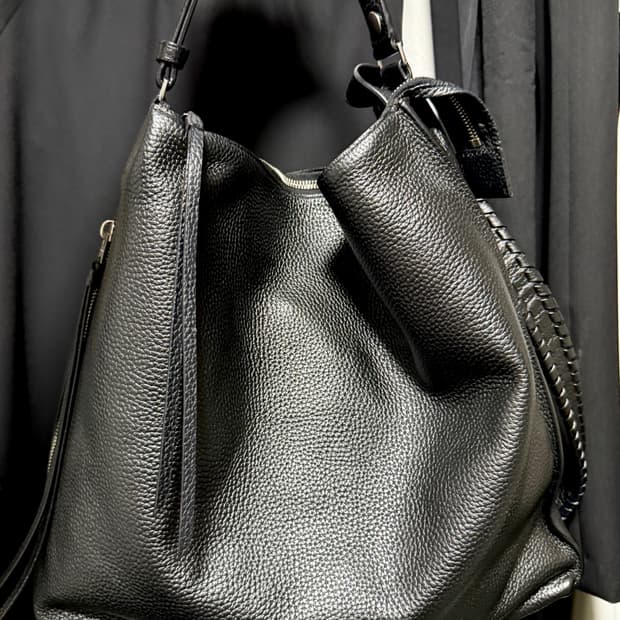 올세인츠 Kita 레더 백팩&숄더백