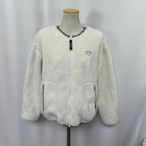 다이나핏 여자 양면 털집업 패딩자켓 2XS (80)