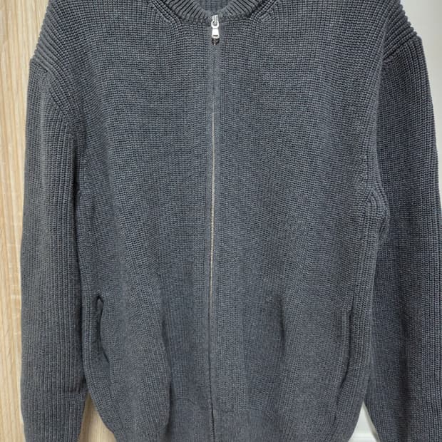 인더로우 집업니트 3사이즈