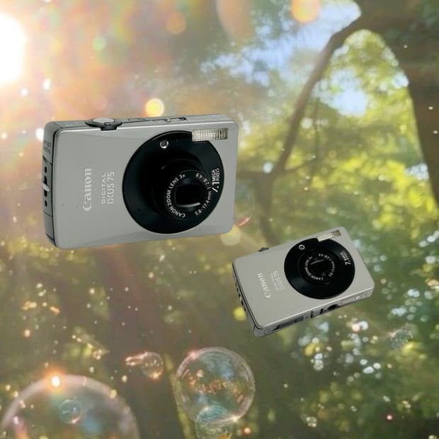 강민경디카!) 캐논 익서스 75 Ixus 빈티지 디카