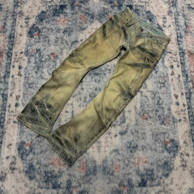 Buffalo bobs 00s dirty washing boot cut 