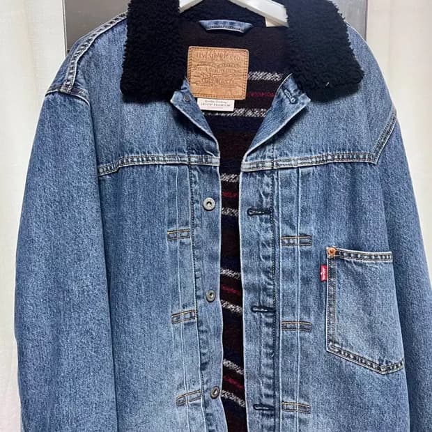 리바이스 셰르파 트러커 재킷 M