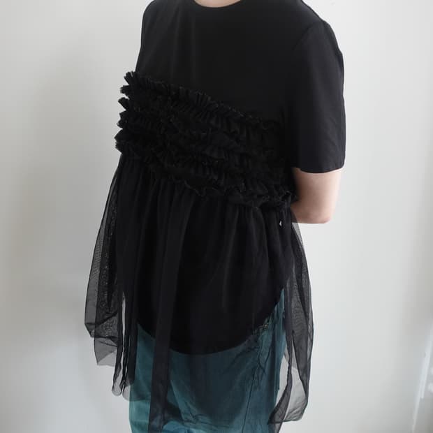 FRIFUL chiffon t-shirt  