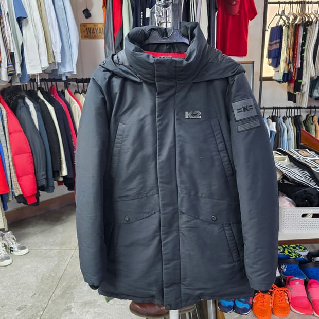K2 여성 블랙 패딩 점퍼 (1393)