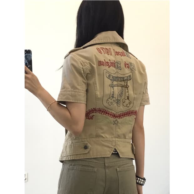 Diesel Y2k Beige Jackets