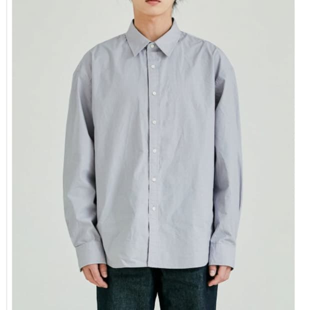 S) 유니온블루 런드리셔츠 남방